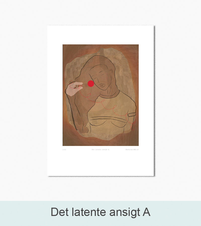 Nordlys Prints galleri: Det latente ansigt A. Kunstner: Michael René Kristiansson.