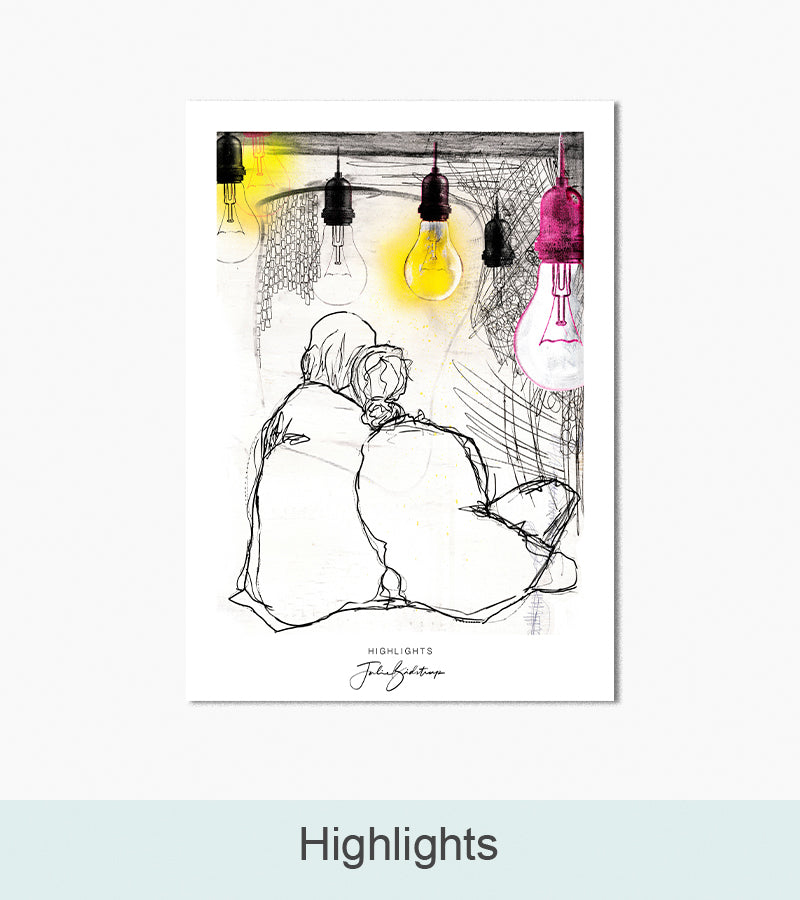 Nordlys Prints galleri: Highlights. Værk af Julie Bidstrup.