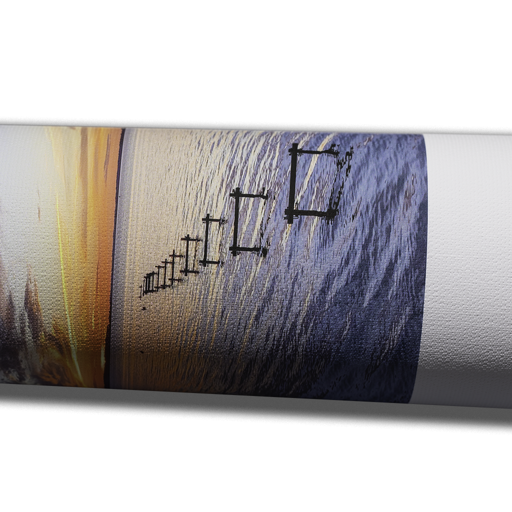 Rullet Lyve Canvas. Mat overflade.