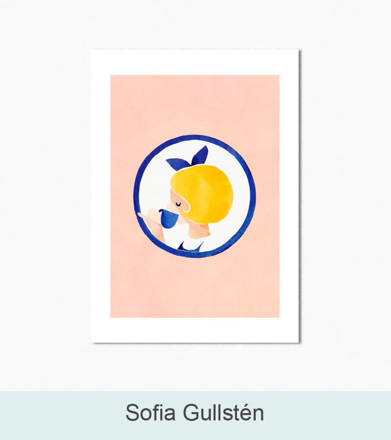 Nordlys Prints galleri: Galleri med kunsttryk. Kunstner: Sofia Gullstén.