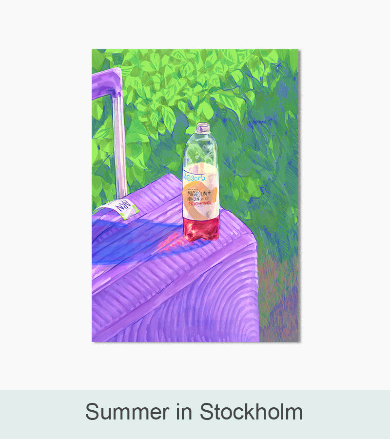 Summer in Stockholm (Kunstner: Julie Elisabeth Parkum)