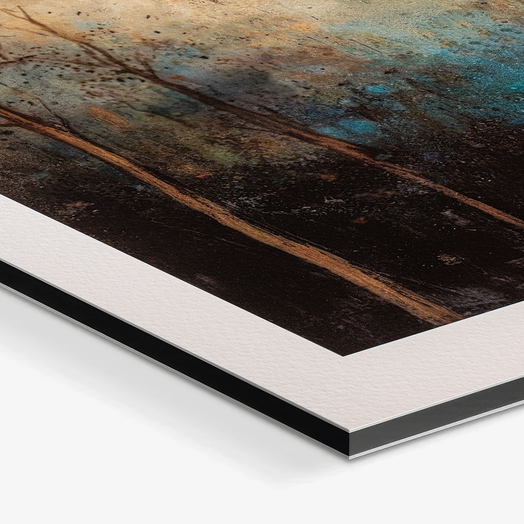 Kunsttryk monteret på dibond. Papir: Moab Entrada Rag Natural Coldpress.